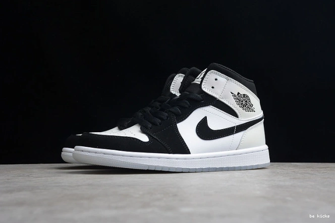 Cheap diamond dh6933-100 1 jordan white air mid black 0430